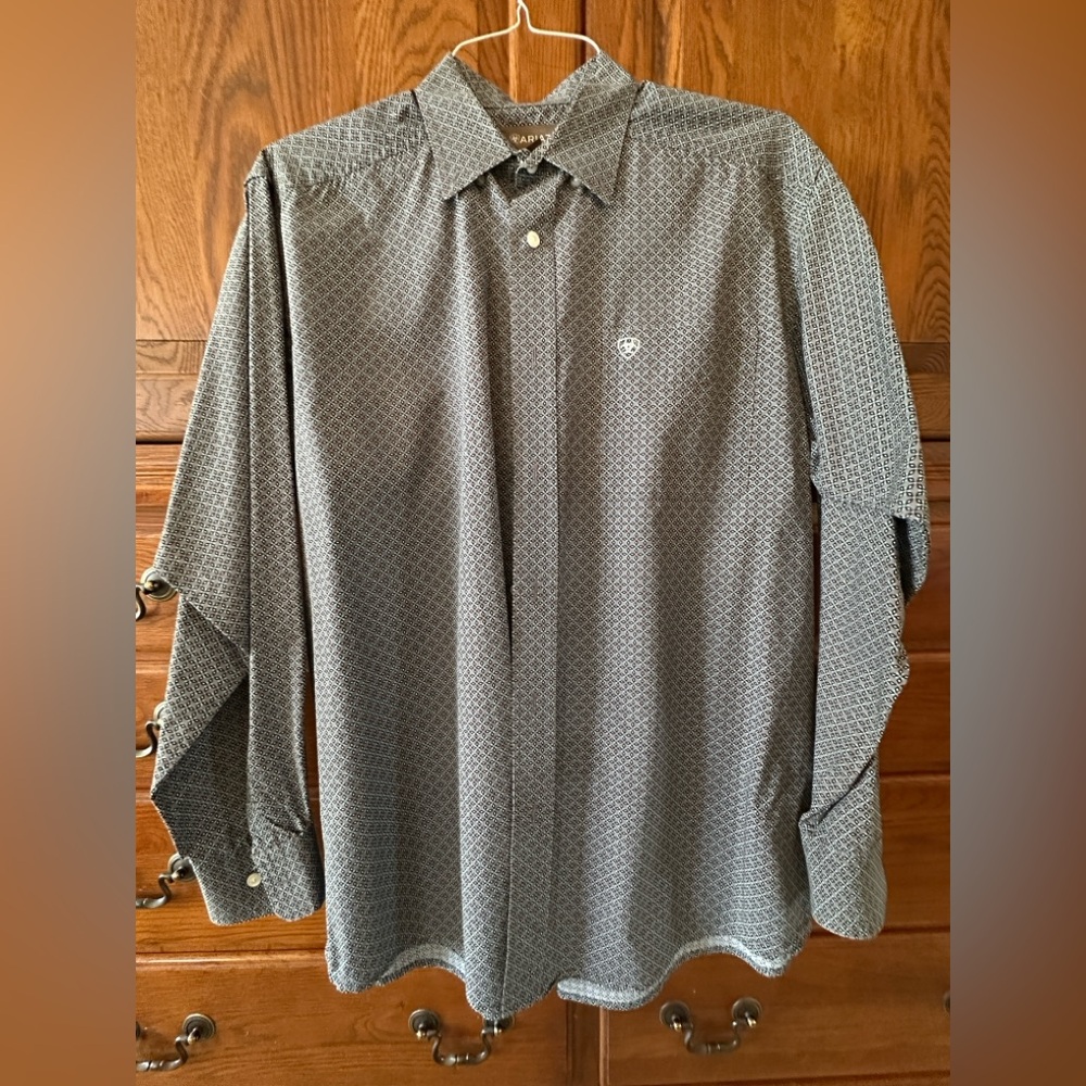 Ariat Men's Geometric Button Down Shirt